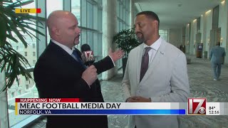 MEAC Football media day [upl. by Weinert]