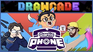 Artists play Gartic Phone  Drawcade Live [upl. by Mareah314]