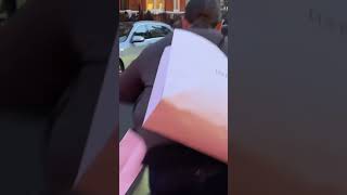 Roadman tries to ROB Rich Arab with a Knife Outside Harrods in London [upl. by Diarmit592]