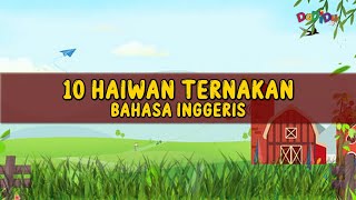 Mengenal 10 Haiwan Ternakan  Bahasa Inggeris [upl. by Nelda646]