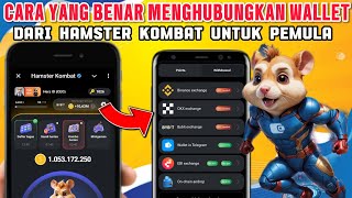 Cara Yang Benar Menghubungkan Wallet Hamster Kombat Di Wallet TelegramOn Chain AirdropOkxBinance [upl. by Greabe]