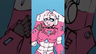 Arcee IDW Nose que hice xd transformers tf ibispaintxart idwcomics nosequeponerxd random [upl. by Ahsirahc815]