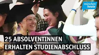 Studiengang Hebamme – 25 Absolventinnen erhalten als erste den Studienabschluss [upl. by Ahcurb437]