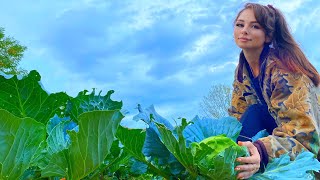 What I Eat on the Farm 🌽 Rural Bulgarian Village 🥕Traditional Balkan Life Eastern Europe [upl. by Keir127]