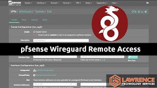 Tutorial pfsense Wireguard For Remote Access [upl. by Deroo19]