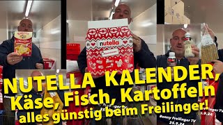 Freilinger TV KW39  Nutella Kalender Käse Fisch Kartoffeln alles günstig beim Freilinger [upl. by Siroled644]