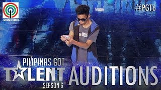 Pilipinas Got Talent 2018 Auditions Jepthah Callitong  Magic [upl. by Notniuq689]