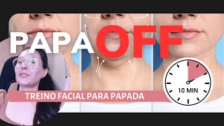 PAPAOFF técnica exclusiva para tonificar a papada [upl. by Leruj49]