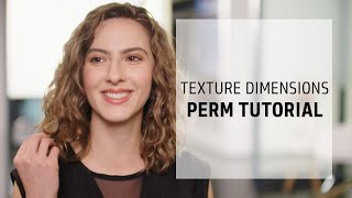 Texture Dimensions PERM Hair Service Tutorial  Texture Dimensions  PERM  Goldwell Education Plus [upl. by Rats]