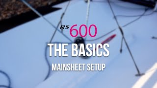 RS600 Basics  Mainsheet Setup [upl. by Neeoma]