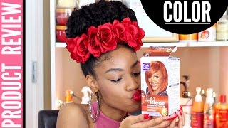 Dark and Lovely Go Intense Radiant Copper► Box Dye Review [upl. by Ahsienak]