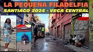 ⚠️¡OJO 🧟‍♂️El SECRETO OSCURO EN EL CORAZÓN DE SANTIAGO 4K 60FPS VEGA CENTRAL 2024 [upl. by Ennairrac428]