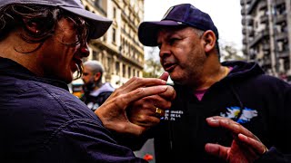 A LAS PIÑAS EN LA MARCHA DE LOS JUBILADOS [upl. by Akemor]