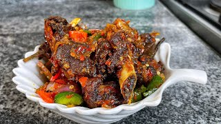 HOW TO MAKE ASUN NIGERIAN ASUN [upl. by Krock]