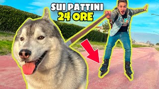 VIVO 24 ORE SUI PATTINI 🛼CHALLENGE ASSURDA 😱 [upl. by Theurich]