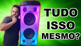 🟢 A Melhor Caixa de Som Full led Custo Benefício do Mercado❗❕😲 Torre De Som Polyvox xt990t🔥🔊💨 [upl. by Asnerek503]