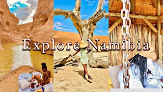 3 NIGHTS IN THE NAMIB DESERT THE BEAUTIFUL SESRIEM CANYON [upl. by Neelasor]