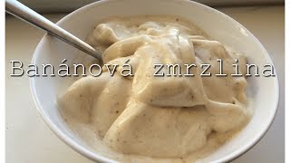 Banánová zmrzlina Nice Cream  RECEPT  HCLF Vegan [upl. by Sinoda]