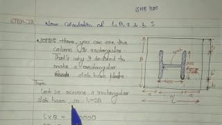 calculation of slab base with flange width and factored load [upl. by Lipkin]