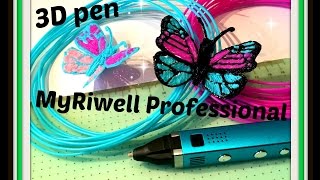 Repair fix clean disassemble clogged 3D pen Myriwell  Scribbler [upl. by Hadwyn648]