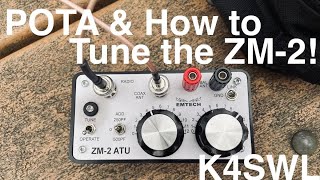 A quick Emtech ZM2 manual ATU tutorial and POTA activation with the Mountain Topper MTR4B [upl. by Laws]