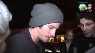 Garrett Hedlund Signing Autographs outside quotA Night of Firstsquot party [upl. by Okiam]