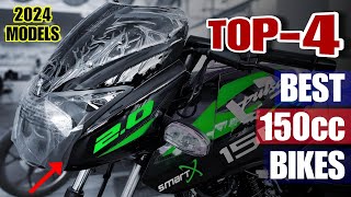 Top 4 Most Fuel Efficient 150cc Bikes in India 2024 🔥 for Mileage and Performance  e20 models [upl. by Malca]