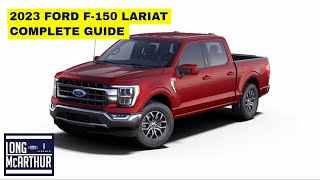 2023 FORD F150 LARIAT COMPLETE GUIDE [upl. by Ingold]