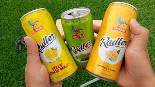 Kingfisher Radler Non Alcoholic Drinks  Review amp Comparison [upl. by Asiral712]