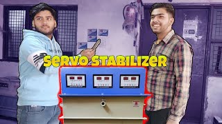 25 kva Servo Stabilizer full review BILGON सर्वो स्टेबलाइजर एमटीएलबी BILGON [upl. by Arayk]