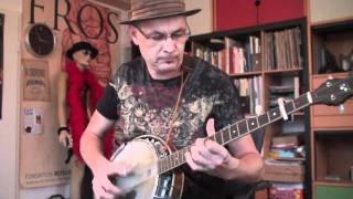 Foggy Mountain Breakdown  MidnightTrain  Bluegrass  5stringbanjo  Andreas Schaps [upl. by Eerahs]