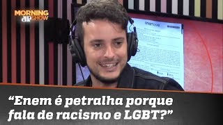 Fefito Enem agora é petralha porque fala sobre racismo ou movimento LGBT [upl. by Tobit]