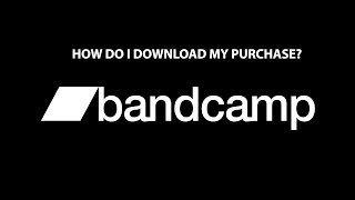 How To Download Music From Bandcamp  Free Music Download TUSKER [upl. by Wycoff449]