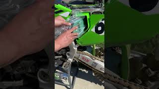 2024 KX450 Airbox Wash Cover available at dcmxtoolscom [upl. by Ennasus367]