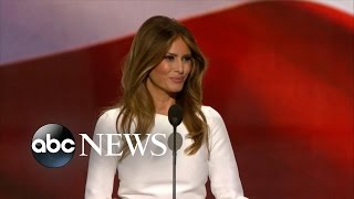 Melania Trump Speech at the Republican Convention [upl. by Ellenrahc936]