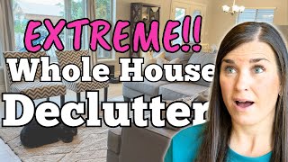 The ULTIMATE Declutter Marathon  WHOLE House Declutter and Organize [upl. by Ednalrym]