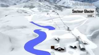 Une nouvelle piste aux 2 Alpes  film danimation [upl. by Hansel722]