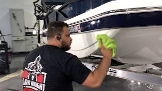 This Is Now A Better Boat With Feynlab Hydro Marine Ceramic Coating [upl. by Dale]