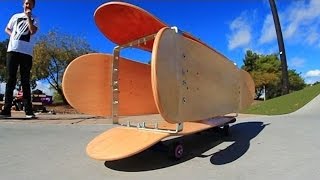 БОЧКАБОРД Скейтборд  На Русском  Brailleskateboarding [upl. by Persse342]