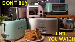 TOP 6 TOASTERS OF ALL TIME Reviewing  Dualit Smeg Breville Dash CuisineArt amp Sunbeam Vintage [upl. by Melina]