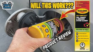 Rislone Fuel Exhaust amp Emissions System Cleaner  Product Review Andy’s Garage Episode  450 [upl. by Holmun]