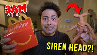 DO NOT ORDER SIREN HEAD HAPPY MEAL FROM MCDONALDS AT 3 AM ITS ALIVE [upl. by Neeuq]