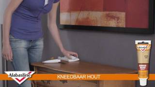 How to  Kneedbaar Hout  Alabstine [upl. by Filiano]