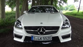 2012  2013 MercedesBenz SLK 55 AMG  Test Drive amp Review  TheGetawayer [upl. by Uehttam]