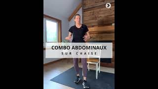 Combo abdominaux sur chaise [upl. by Comptom]