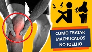 COMO TRATAR MACHUCADOS NO JOELHO [upl. by Hardie]