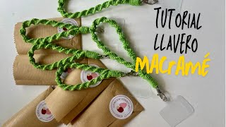 Tutorial Llavero Macramé DIY [upl. by Corine565]