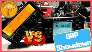 Elecraft KX2 VS Xiegu X5105 QRP Radio Showdown [upl. by Ellinet]