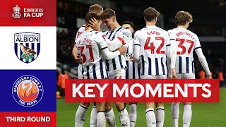 West Bromwich Albion v Aldershot  Key Moments  Third Round  Emirates FA Cup 202324 Town [upl. by Iruj]