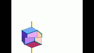 Modeling the Atomic Structure of an Ice Crystal [upl. by Aratehs]